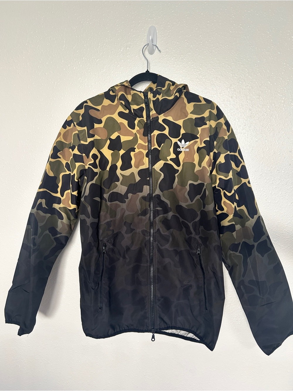 adidas Camo Print Zip Jacket